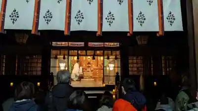 溝旗神社（肇國神社）の本殿・本堂