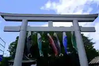 白旗神社の鳥居