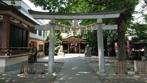 大鳥神社の鳥居