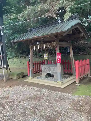 諏訪神社の手水舎