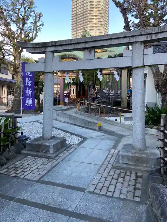 高木神社の鳥居