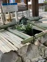 建部大社の手水舎