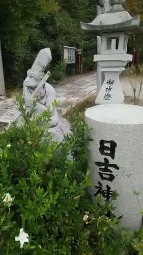 日吉神社の狛犬