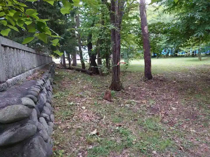 東川神社の自然