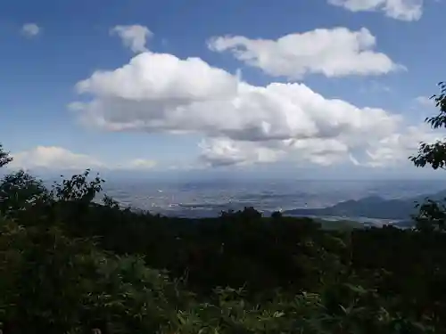 手稲神社の景色