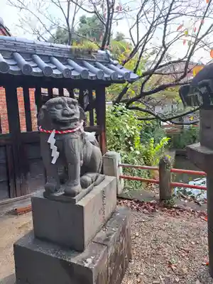 牛嶋天満宮の狛犬