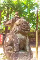 朴沢八幡神社の狛犬