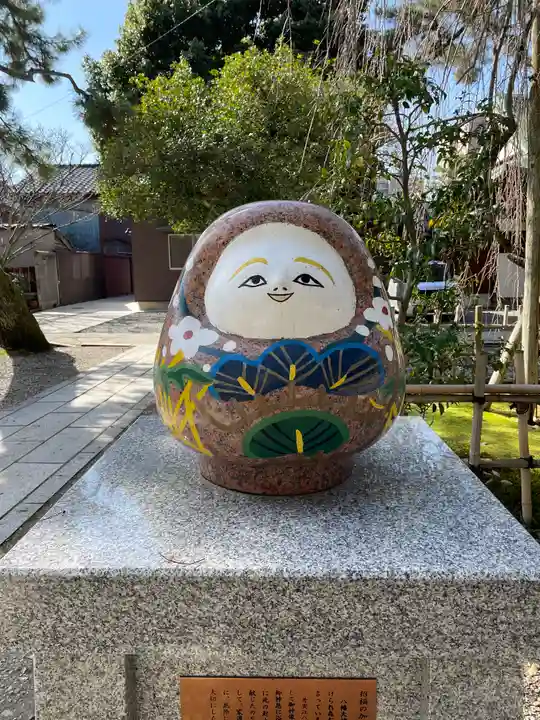 安江八幡宮(金沢水天宮)の像