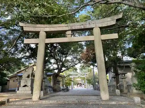 琴崎八幡宮の鳥居