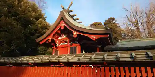 峯ヶ岡八幡神社の本殿