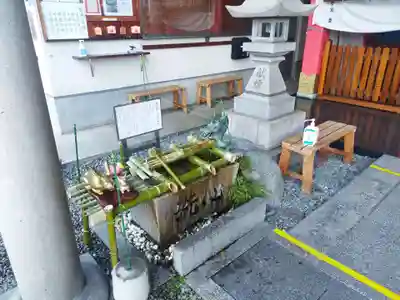 萱島神社の手水舎