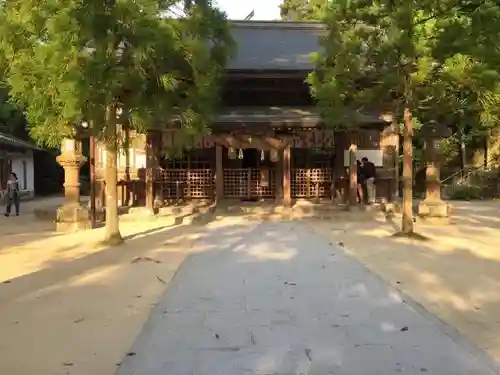 玉作湯神社の本殿