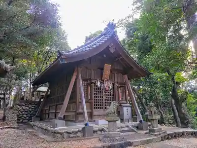 木庭八幡社の本殿・本堂