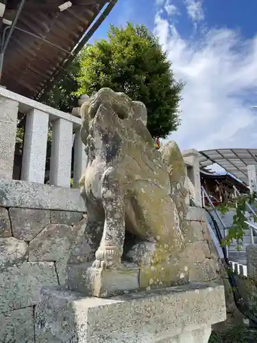 生石神社の狛犬