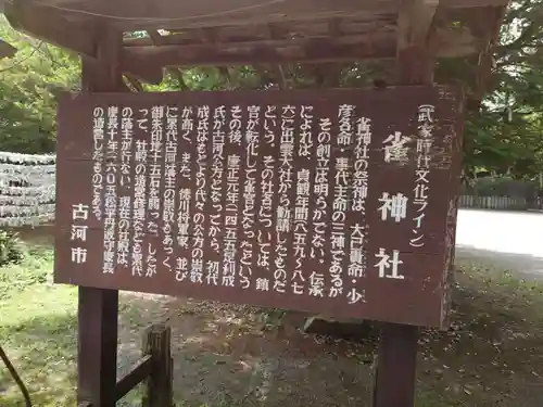 雀神社(茨城県)