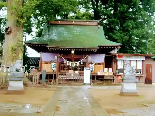 守谷総鎮守 八坂神社の本殿・本堂