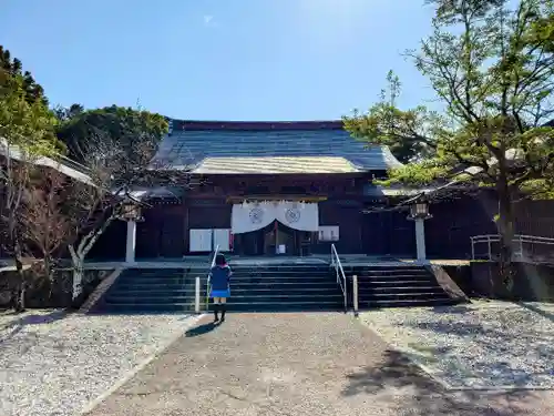 高知県護国神社の本殿・本堂