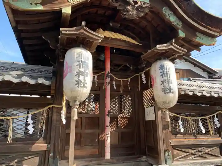 稲荷神社の本殿・本堂