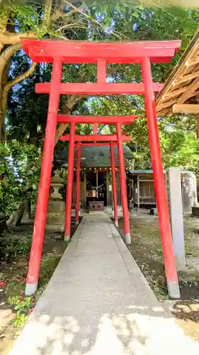 横戸元池辨天宮の鳥居