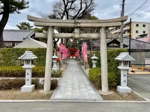 種貸社（住吉大社摂社）の鳥居