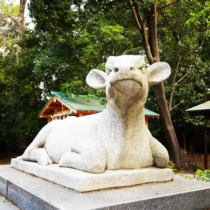 小金井神社の狛犬