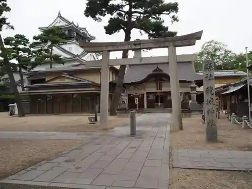 龍城神社の鳥居