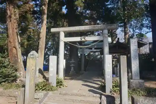 樋口雷神社の鳥居