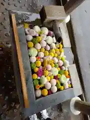  岳温泉神社 の手水