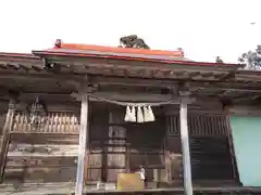 三獄神社の本殿