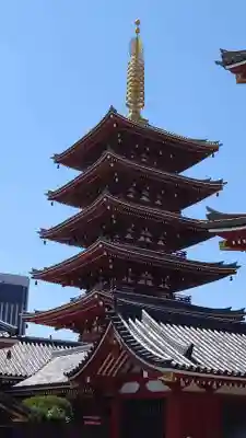 浅草寺の塔