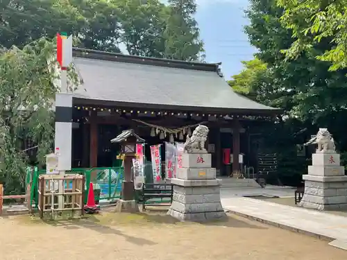 新田神社の狛犬