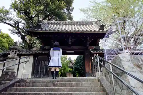 万福寺の山門・神門
