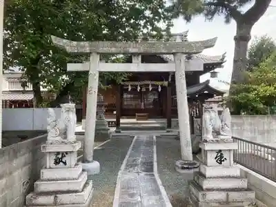 三嶋神社の鳥居