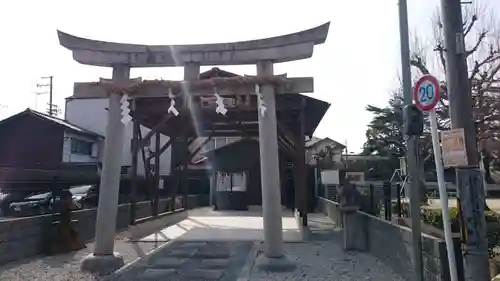 大将軍神社御旅所の鳥居