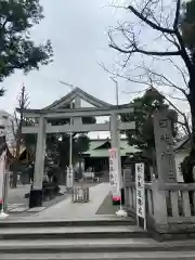 お三の宮日枝神社の鳥居