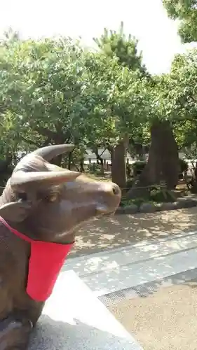 湯島天満宮の狛犬