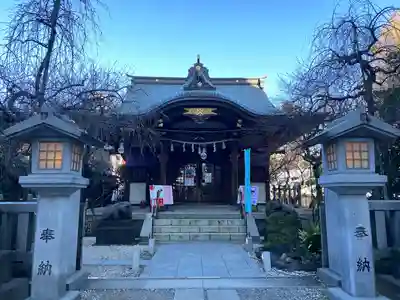 牛天神北野神社の本殿・本堂