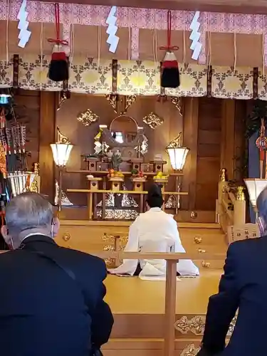 新琴似神社の本殿