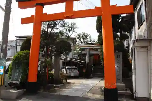 松尾稲荷神社の鳥居