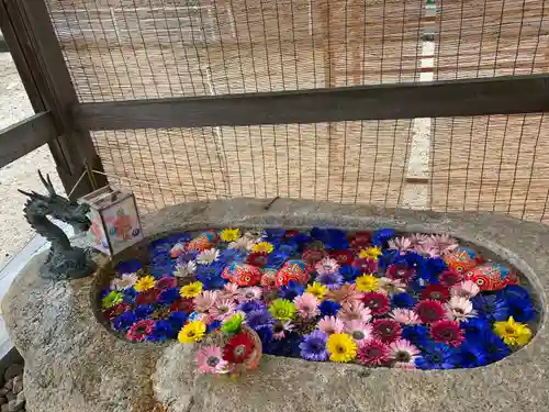 金井神社の手水舎