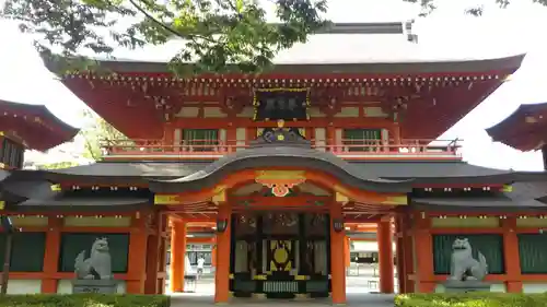 千葉神社の山門・神門