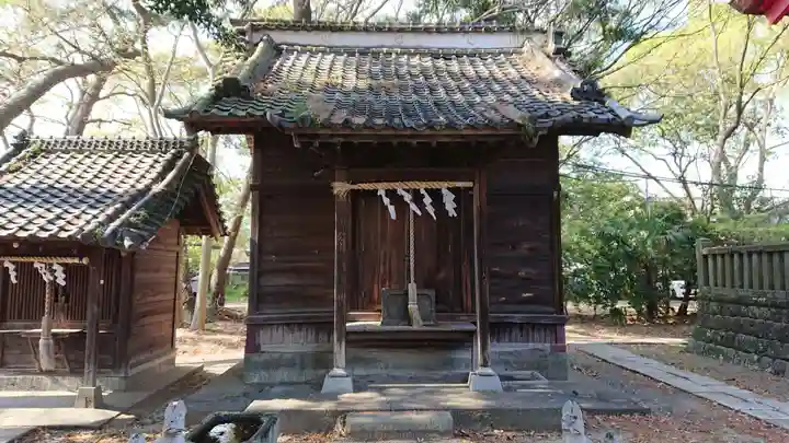 美濃輪稲荷神社の末社・摂社