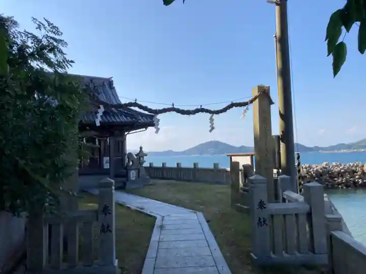 龍神社の景色