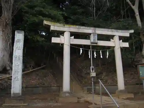 吉田杉山神社の鳥居