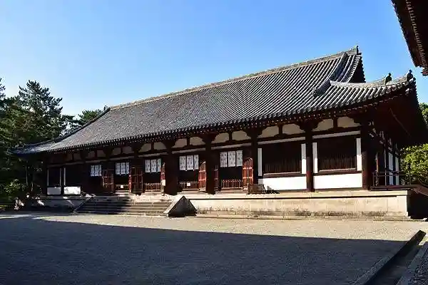 唐招提寺の本殿・本堂
