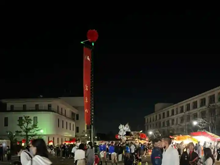 松原八幡神社のお祭り