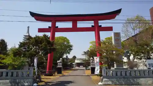 白老八幡神社の鳥居