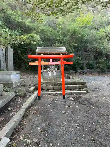 四倉諏訪神社の鳥居