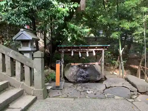 來宮神社の手水舎