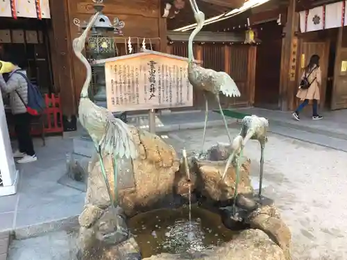 櫛田神社の狛犬